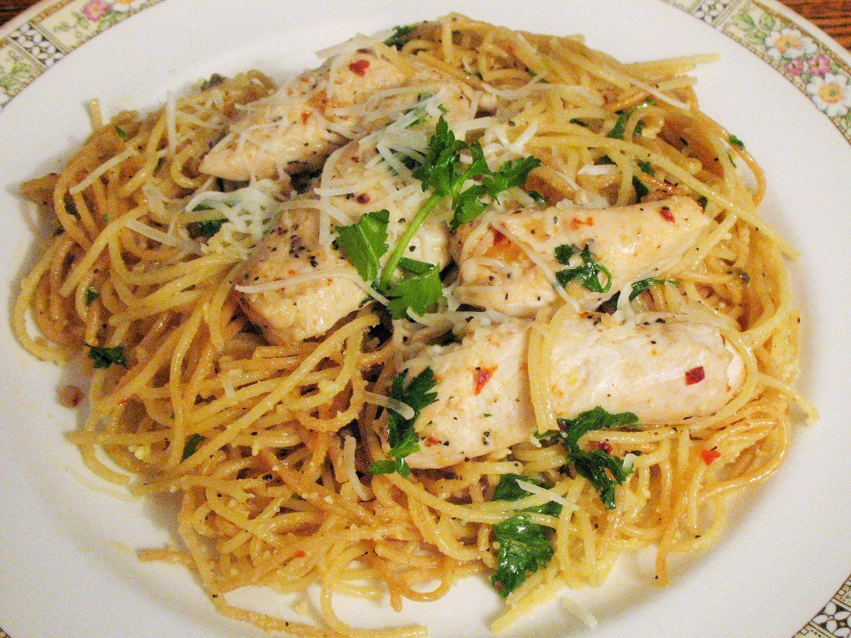 Garlic Chicken Pasta Recipe Michele Romano Recipes