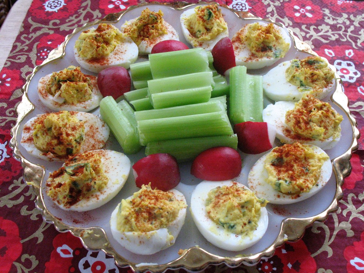 Deviled Rice Reci Deviled Egg Recipe - Michele Romano