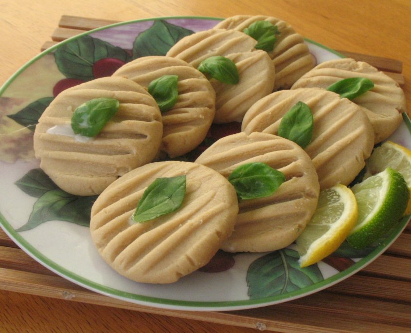 Lemon Lime Basil Italian Shortbread Cookies | Michele Romano Recipes