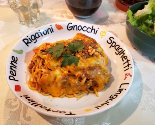 Michele's Spaghetti Pie