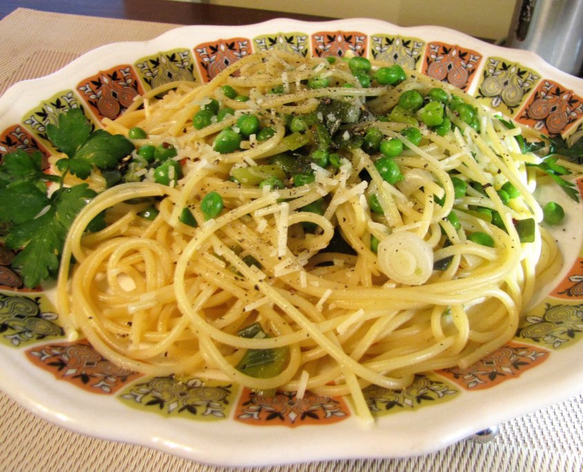 Fresh Pasta & Peas